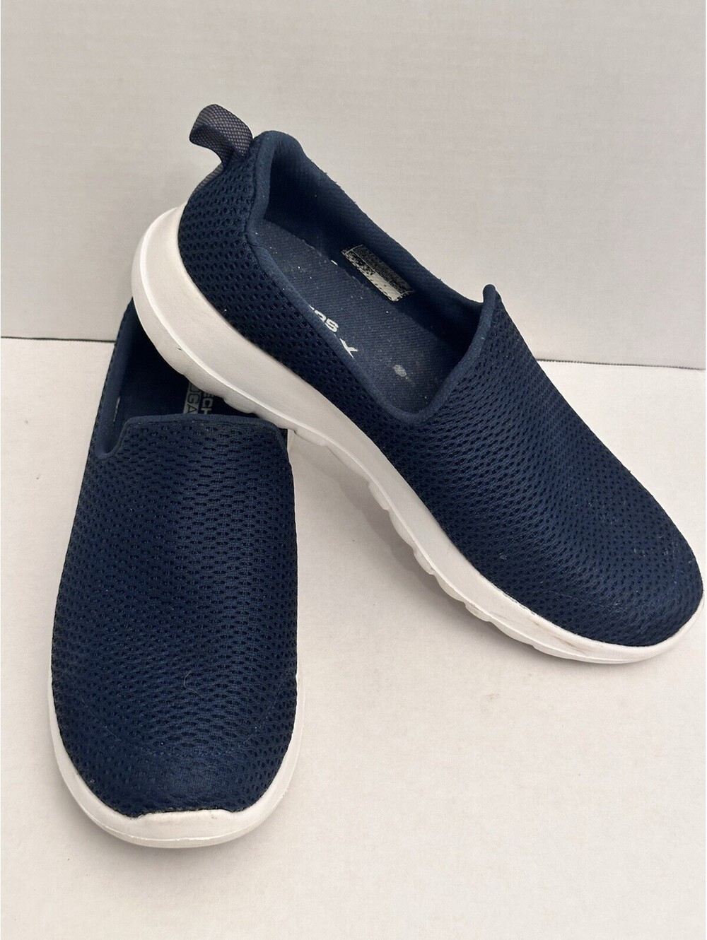 Skechers Go Walk Joy Walking Slip On Shoes Navy Blue 15600W Womens Size 7.5 - Picture 5 of 5